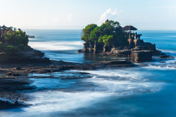 Things To Do In Bali - Pura Tanah Lot during sunrise, Bali