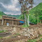 Photo taken from Phase IV looking towards Villa #5.